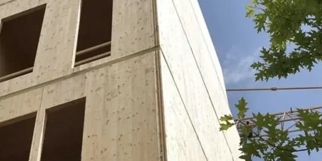 prefab CLT hout bouwen