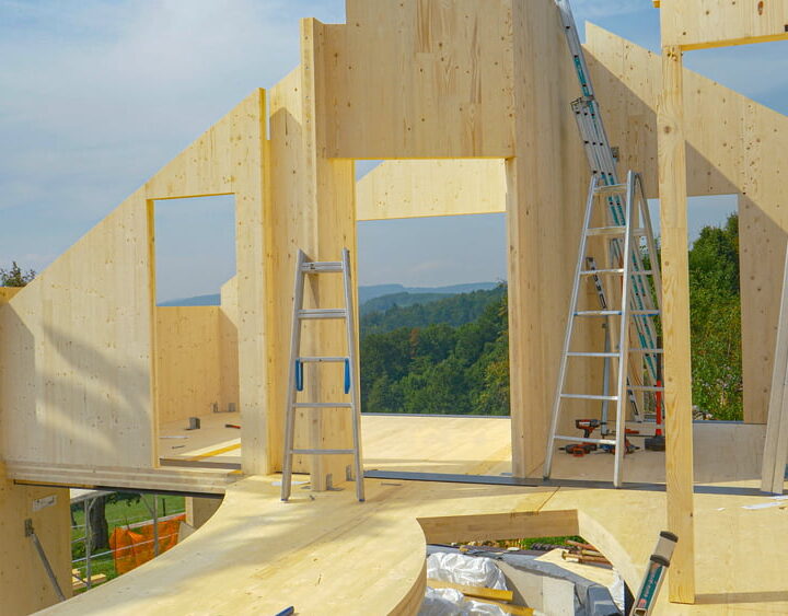 CLT hout woning